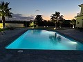 Ready now, Wow factor villa with pool, guest house and Bar! in Pinoso Villas