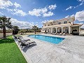 Ready now, Wow factor villa with pool, guest house and Bar! in Pinoso Villas