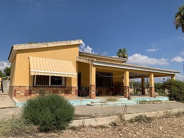 Villa met 4 slaapkamers en 2 badkamers, groot perceel met ruimte voor zwembad, stallen of bedrijf