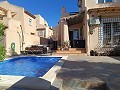 Lovely  2 Bedroom 2 Bathroom Semi-Detached Villa in Fortuna (Las Kalendas) with Solar Power and Private Pool. in Pinoso Villas