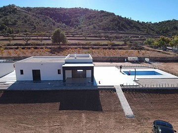 Modern new villa near Pinoso 3 bedroom villa with pool and garage
