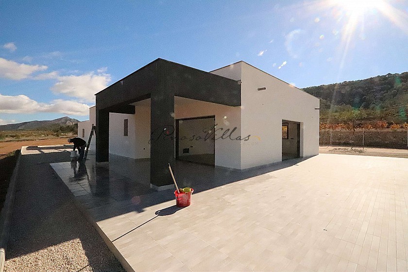 Modern new villa 3 bedroom villa with pool and garage  in Pinoso Villas