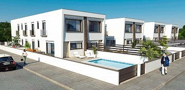 Nieuwe villa met 2 slaapkamers in Gran Alacant