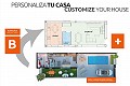 Nieuwe villa met 2 slaapkamers in Gran Alacant in Pinoso Villas