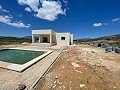 New Build Modern Villa ready in a few weeks in Pinoso Villas
