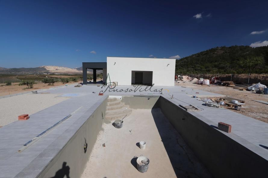Moderne nieuwe villa 3 slaapkamer villa met zwembad en garage in Pinoso Villas