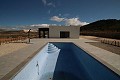 Modern new villa 3 bedroom villa with pool and garage key ready now in Pinoso Villas