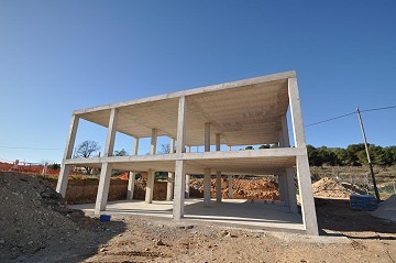 New Build Villa with an underbuild in Encebras, Pinoso