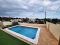 Elevated villa with pool and lovely sea views in Pinoso Villas