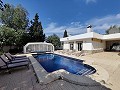 Villa individuelle à Fortuna avec maison d'hôtes, piscine et licence touristique in Pinoso Villas