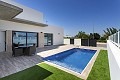 Villa moderna de 3 dormitorios con piscina y estacionamiento in Pinoso Villas