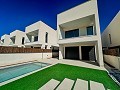 Amazing new builds, walking distance to the beach in La Marina in Pinoso Villas