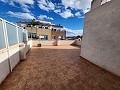 Large 3 Bedroom, 2 bathroom apartment with massive private roof terrace in Pinoso Villas