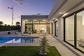 Modernas villas independientes con piscina privada, 3 dormitorios y 2 baños en parcela de 550 m2 in Pinoso Villas